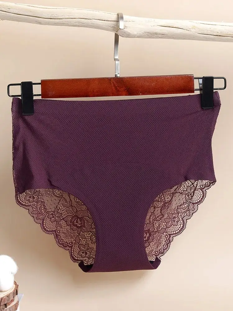 Ademend Menstruatie Slipje Lekvrije Slips Vrouwen Sexy Kant Katoenen Slipje Comfortabel Fysiologisch Ondergoed Dropshipping - afbeelding 2
