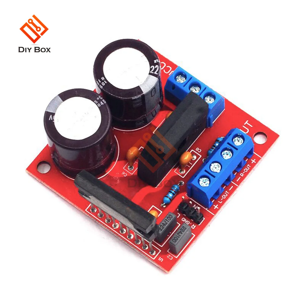 TDA1521 Audio Power Amplifier Board Module 2.0 Dual Channel 2*15W With Rectifier Filter Circuit DIY Audio Speaker Modification