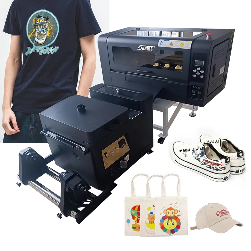 Industrial a3 dtf printer pet film heat transfer printing machine dtf printer 30cm pigment ink  for T-shirt Garment Hoodies