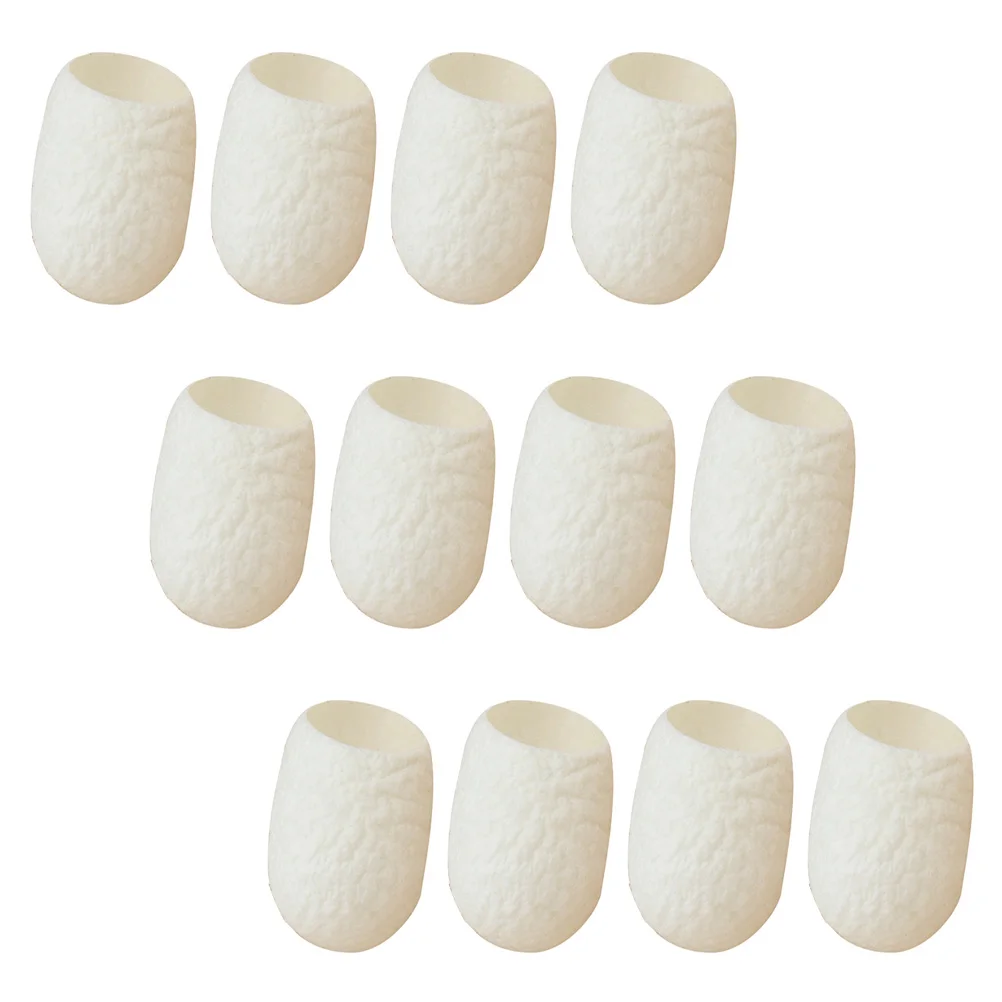 30 Pcs Finger Cot Facial Cleansing Cocoons Ball Cleaning Household Supply Natural Scrub