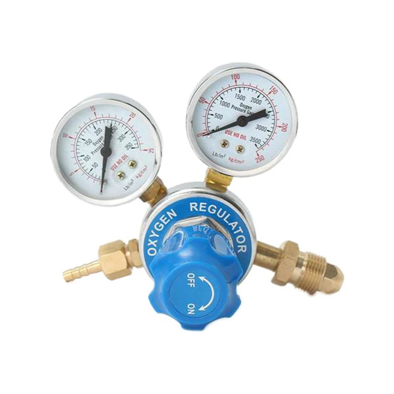 Argon Oxygen Acetylene Pressure Regulator Mig Flow Meter Pressure Regulator Valve Oxygen Pressure Reducer Durable Easy To Use