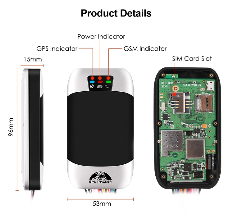 tk303f Car Gps Tracker 303f GPS Tracking Device with Fuel Sensor Realtime Waterproof Cut Off Oil Rastreador Vehicle Gps Tracker