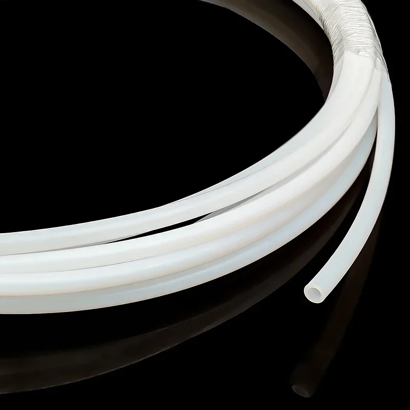 white ptfe tube Heat Resistant J-Head Hotend Throat pipe for 3D Printer V5/V6 Bowden Extruder OD 2 4 6~20mm 3D Printing Part
