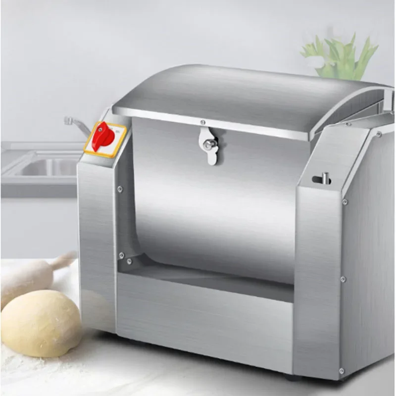 Commercial Electric Dough Flour Mixer Stainless Steel Kneading Machine for Bakeries Restaurants