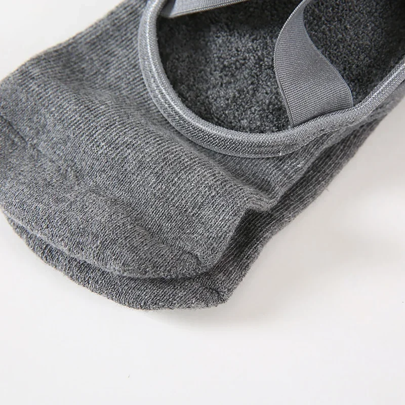 Women Yoga Socks Breathable Anti Slip Bandage Sports Ladies Girls Ballet Dance Slippers image 5