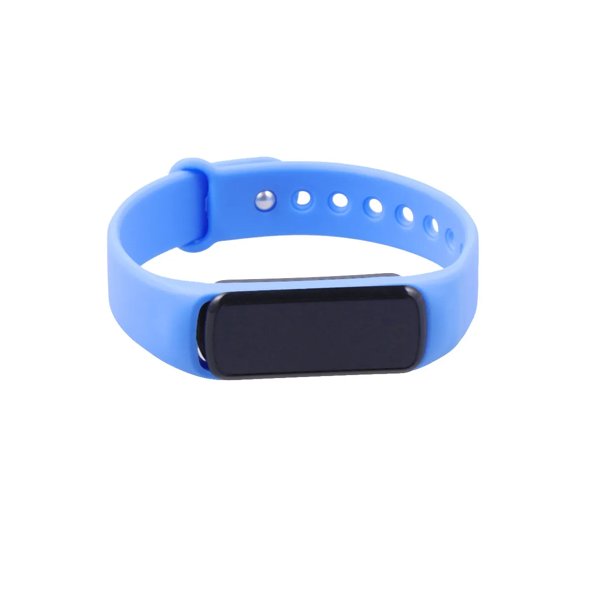 

3-Color LED Smart Wristband for Kids Water Resistant Fitness Tracker with Alarm Music Display Safe Childrens Bracelet