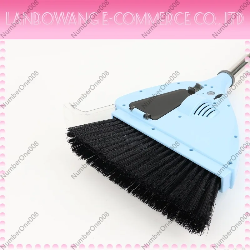 2-in-1 Vacuum Cleaner & Broom - Cordless Handheld Electric Sweeper with Brush Head