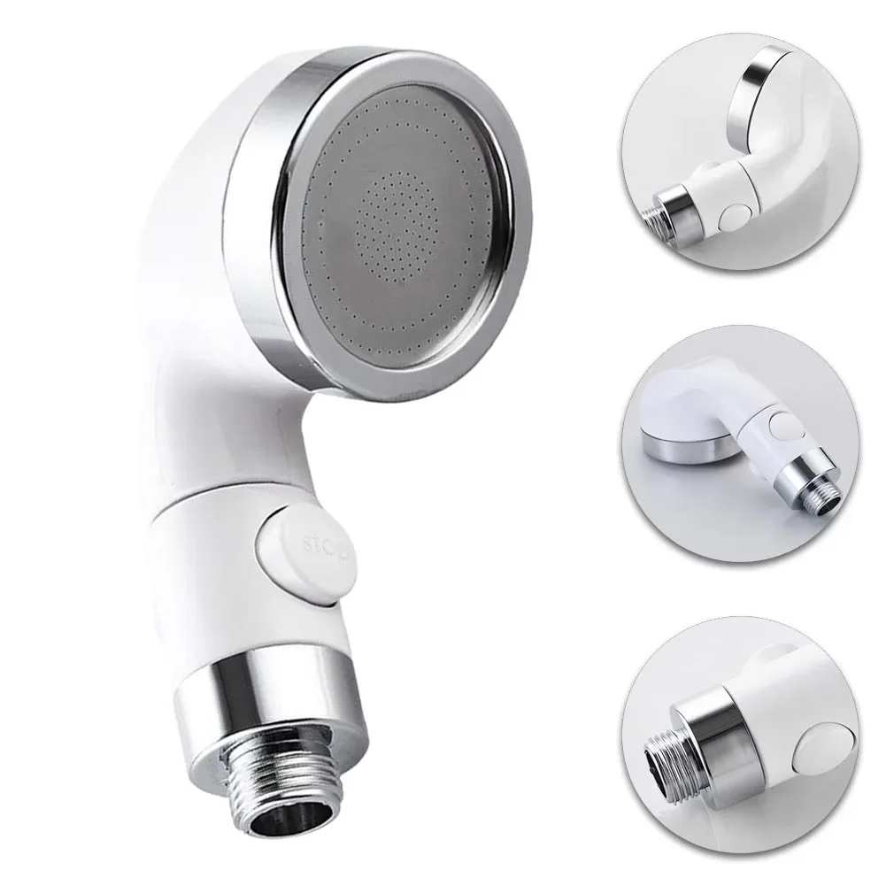 High Pressure Shower Head Sprinkler Water Saving One-Key Stop Spray Nozzle Hair Washing Shower Head Bathroom Accessories