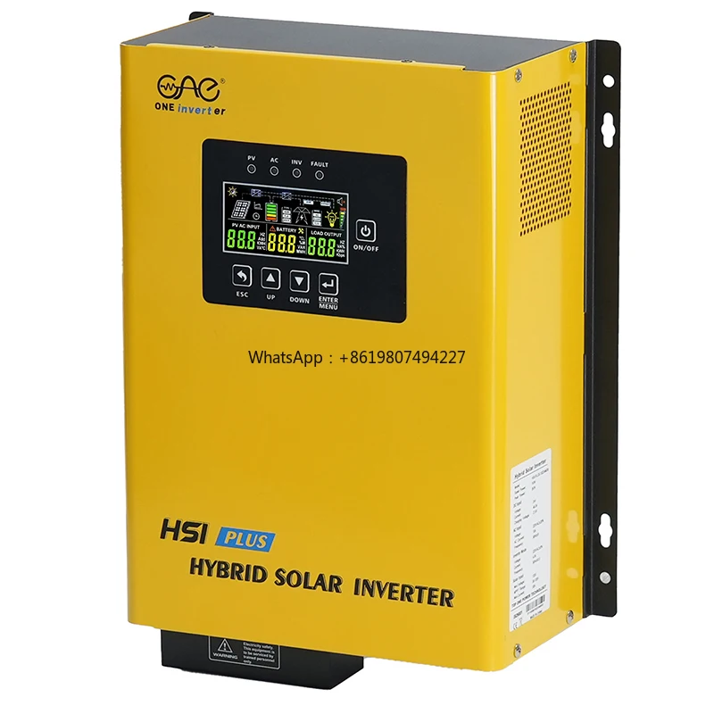 

Pure Sine Wave Hybrid Inverter 1.2 kw Inverter Solar Hybrid 24 v Inverter