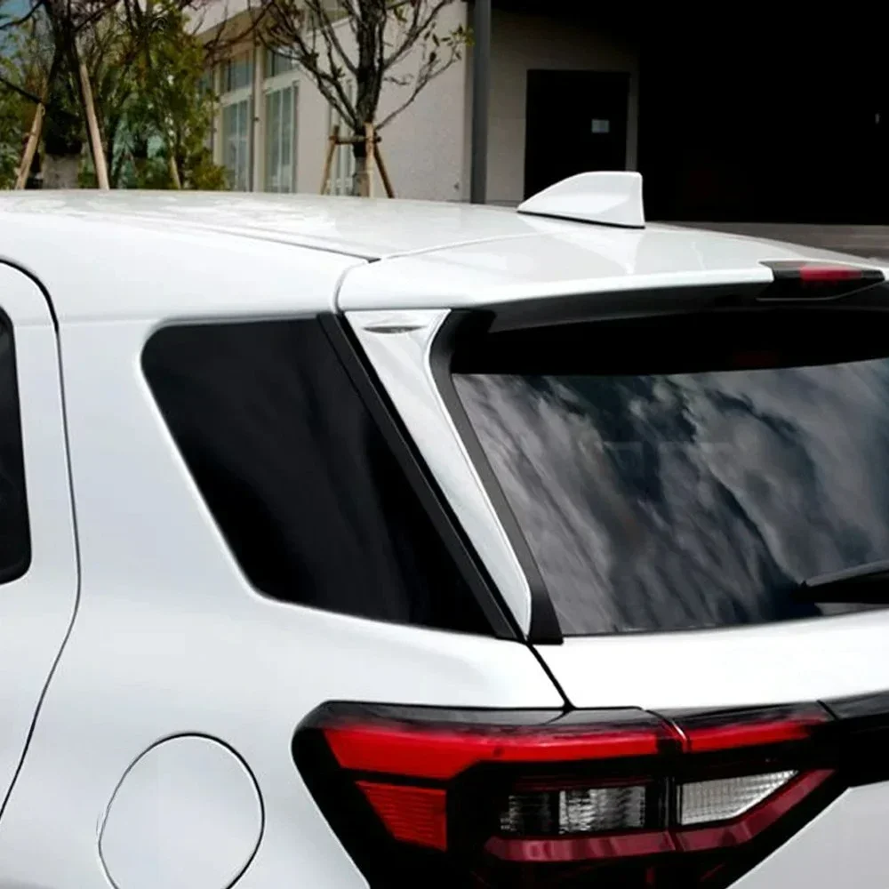 2020 2021 For toyota Raize Car Rear Middle Mid Spoiler Wing Lip Glossy Black Body Kit High Quality ABS