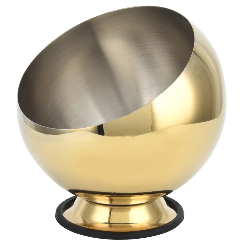 Stainless Steel Seasoning Bowl Hot Pot Restaurant Seasoning Bowl Spicy Hot Sauce Pot With Base S/M