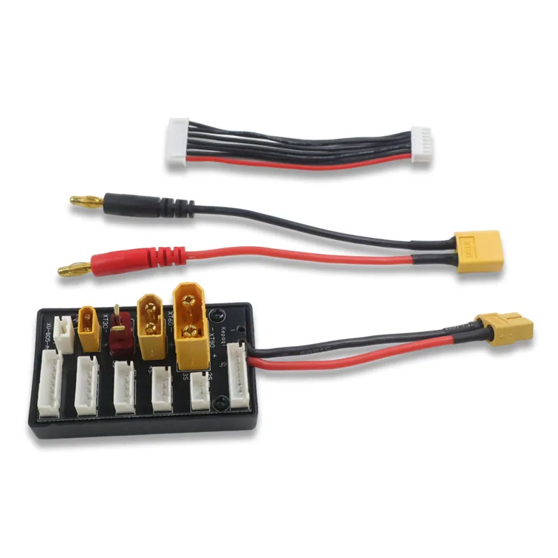 XT30 XT60 XT90 JST T Connector Lipo Battery Charger Board 2-6S Charging Board for Imax B6 B6AC IDST Lite Balance Charger Expand