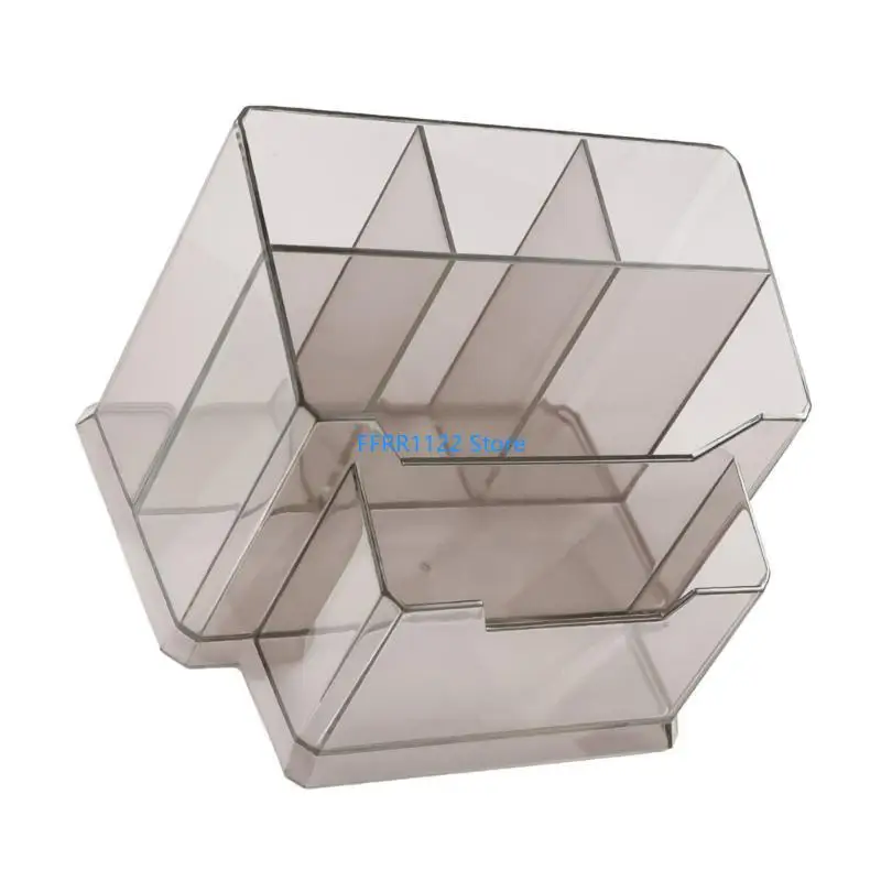 

Y1UF Drill Machine Storage Box Bits Organizers Acrylic Drill Holder