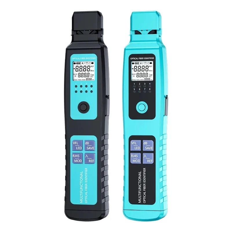 Multifunctional  Fiber Identifier with OFI OPM VFL RJ45 Cable Locator Built in 10mw Visual Fault Locator 800-1700nm SM MM Mode