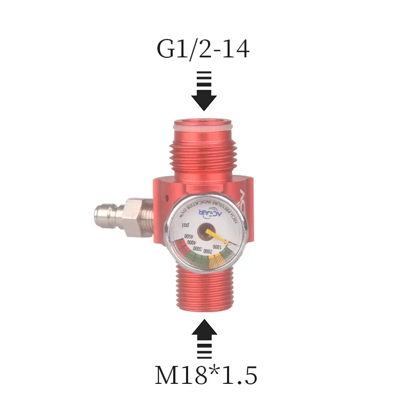 Mini Gas Cylinder Refill Supply Valve, Sodastream Adapter, CO2 Air Tank Valve, Aquarium, Paintball Diving Accessories