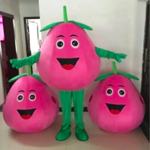 

New Adult Hot Sale Foam Happy Peach Fancy Cartoon Mascot Costume Plush Christmas Fancy Dress Halloween Mascot Costume