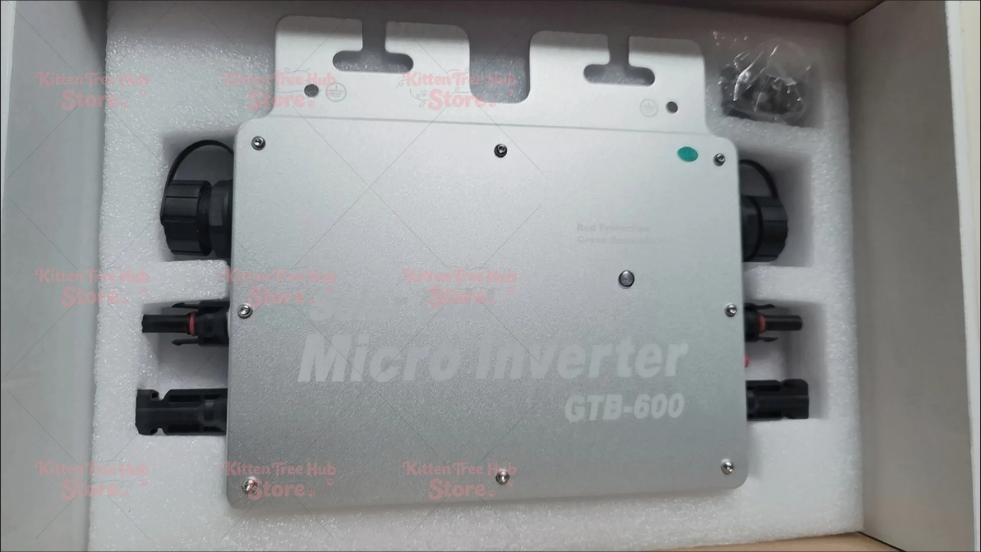 600W grid-connected inverter Micro inverter WIFI graffiti control, connect 2 300W solar panels