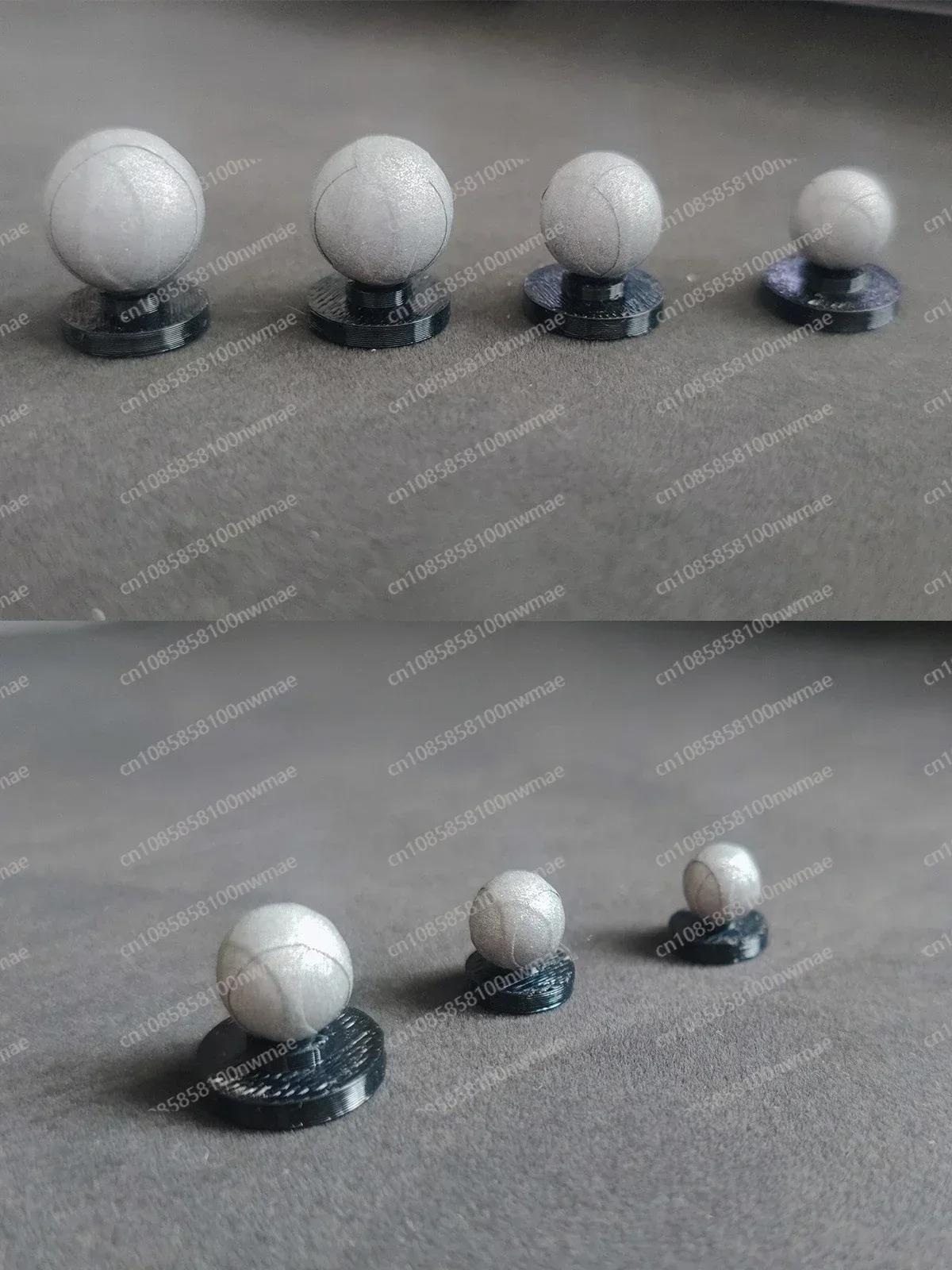 Jmz-10pcs optical passive reflective ball motion capture ball marker 3D video animation marking equipment vicon