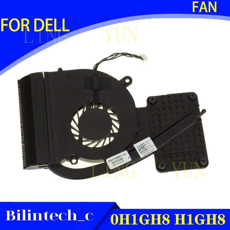 Z    FOR DELL Vostro 3550 CPU Fan  Heatsink Discrete AMD Graphics 0GXVT8 GXVT8
