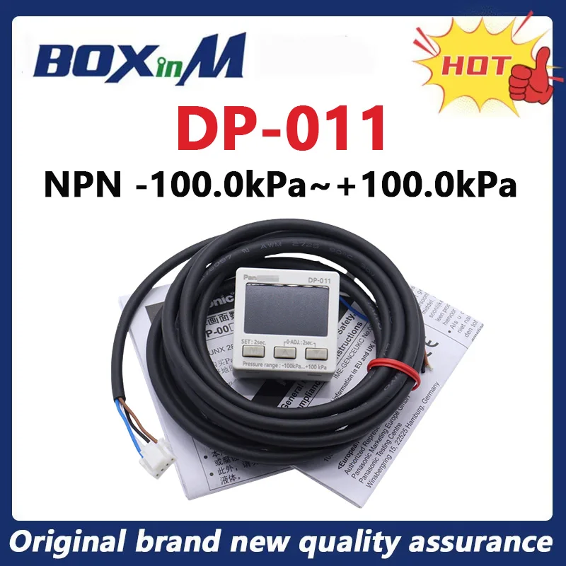 

100% New original manometer DP-011 NPN Digital vacuum negative pressure sensor