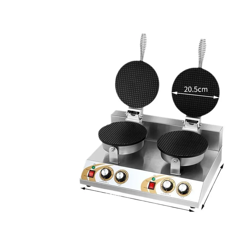 

Crispy Egg Roll Machine Commercial Stall Fully Automatic Egg Roll Machine Cone Shrimp Chip Machine Ice Cream Cone Ice Cream Leat
