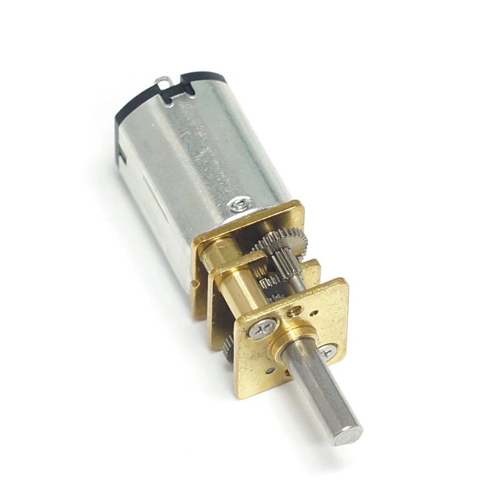 DC 6V 500RPM Speed Reduction Motor N20 3mm Shaft Mini Metal Gearwheel Gear Motor with Full Metal Gearbox