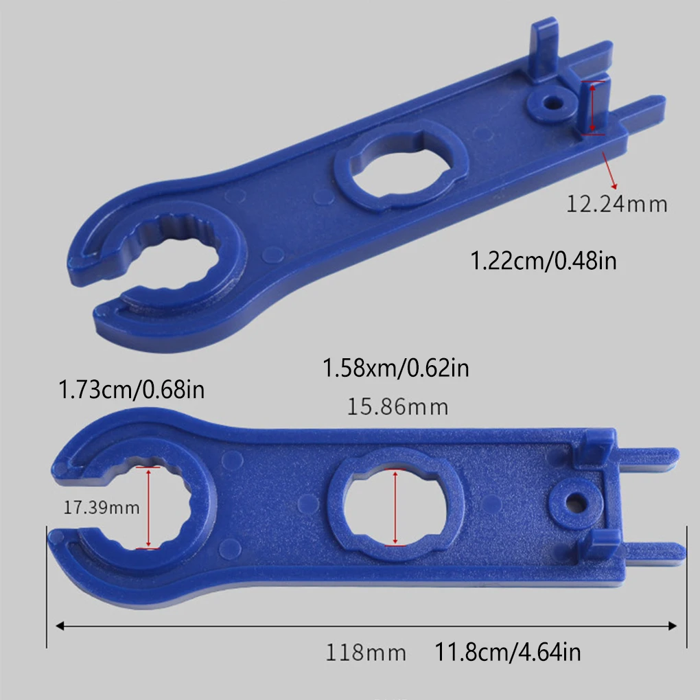 Outdoor Solar Panel Connector Spanner Home Disconnect Wrench Portable Assembling Disassembling ABS Handtool Accessories