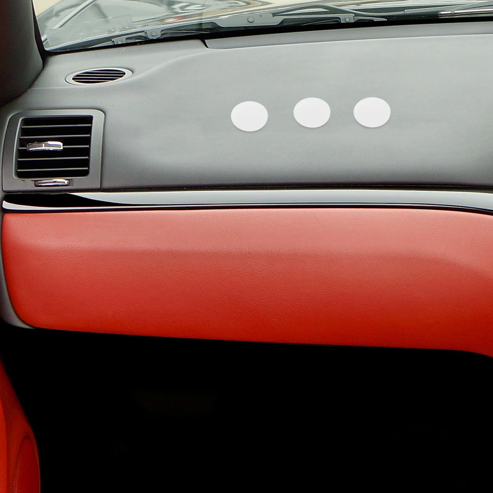 30 قطعة منصات لاصقة مزدوجة الجوانب عالية اللزوجة لا أثر عقد قوي لسيارة داش كام الهاتف جبل ملحقات الزجاج الأمامي #1