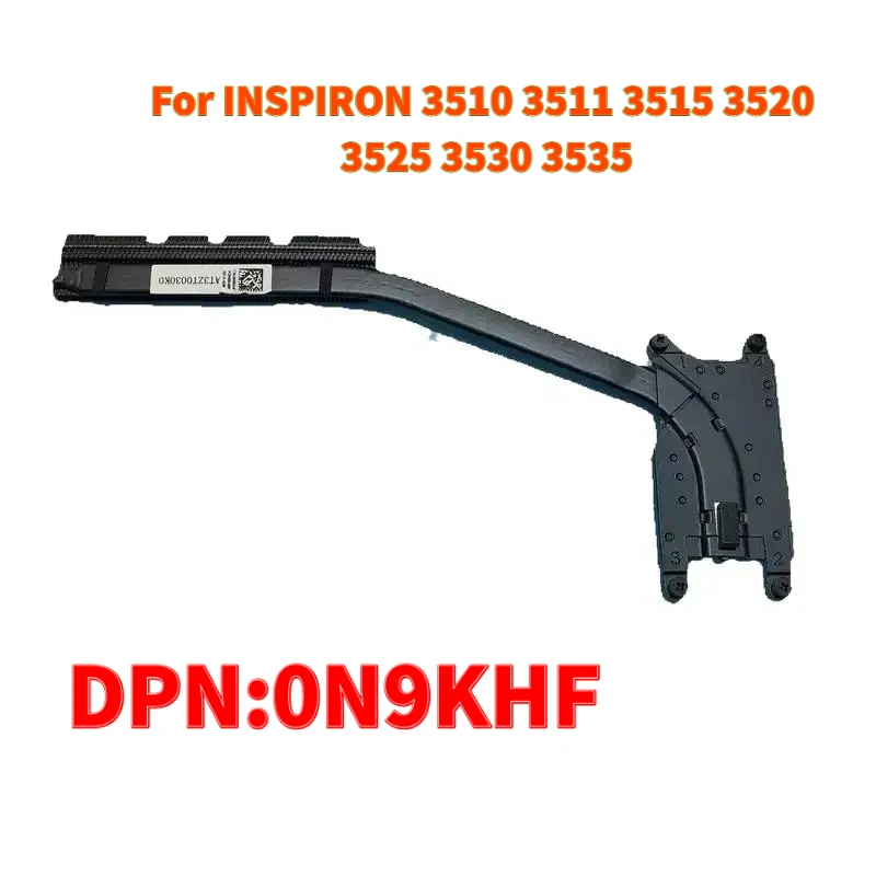 Laptop CPU heatsink For DELL INSPIRON 3510 3511 3515 3520 3525 3530 3535 VOSTRO 3510 3515 3530 3535 type_c Intel board 0N9KHF