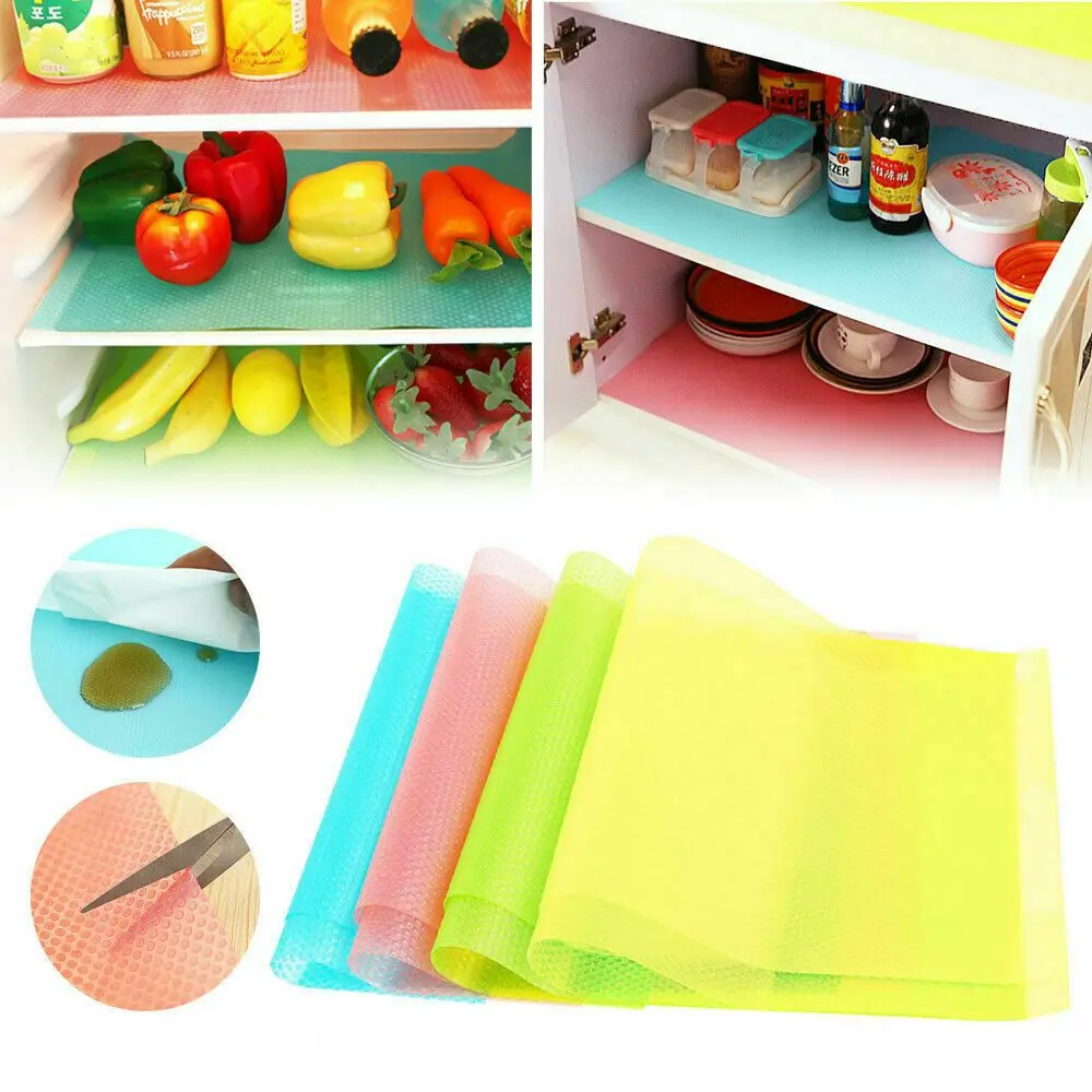 

Популярные многофункциональные подушечки для холодильника, анти-потерянный коврик для ящика, водонепроницаемый многоразовый коврик для шкафа, кухонные аксессуары