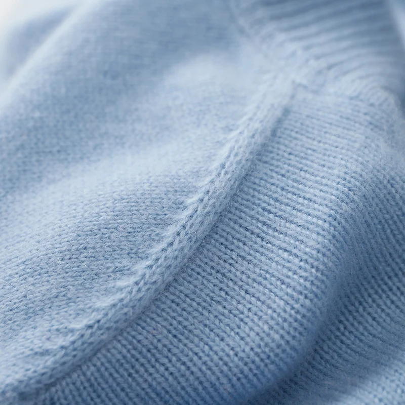 Men\'s Pullover 100% Merino Wool Knit Sweatshirt Autumn/Winter Casual Large Top Casual Long-sleeved Letter Sweater