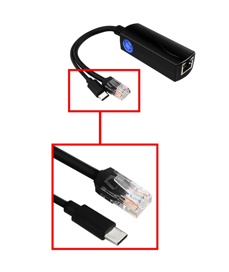 Für Himbeer Pi 5 5b Poe Splitter Pi 5 Motherboard Gigabit Netzwerk Poe Leistungs austauscher