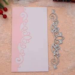 Lace Flower Metal Cutting Dies Scrapbooking for DIY Album Paper Card Decorative Edge Frame Die Cut 2024 New Arrivals