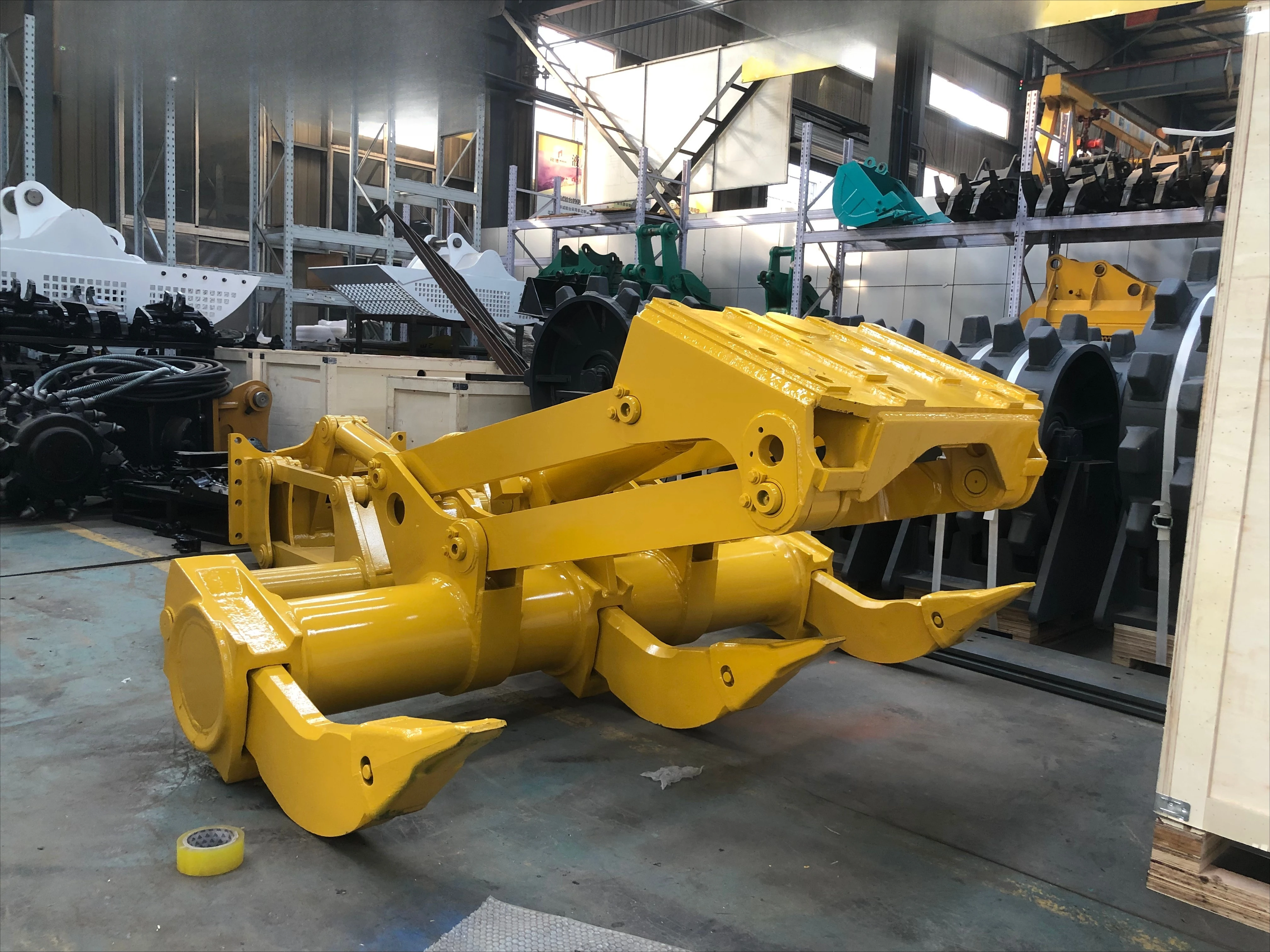 MONDE Rippers for Komatsu Bulldozer D65 Three Shank Bulldozer Ripper