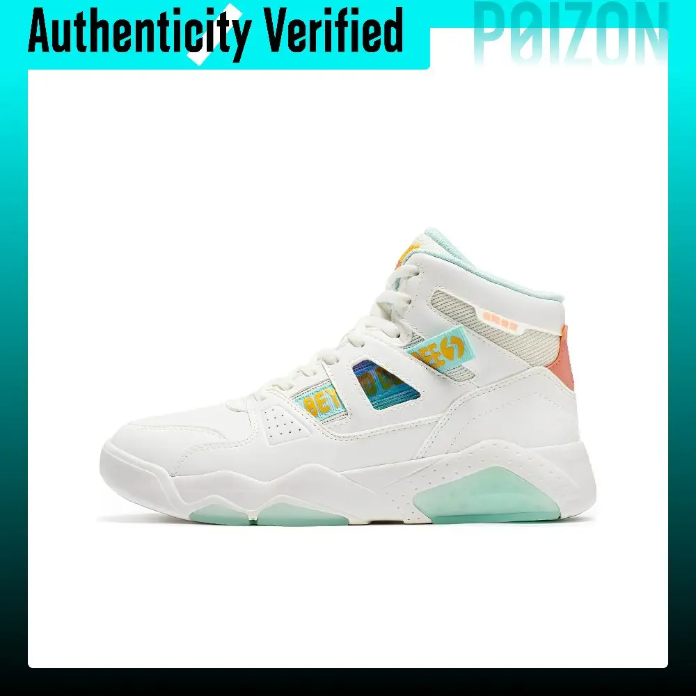 361° Fleece lined Slip Resistant, Abrasion Resistant, Thermal High top Skateboard Shoes Women's White Green 682146607B