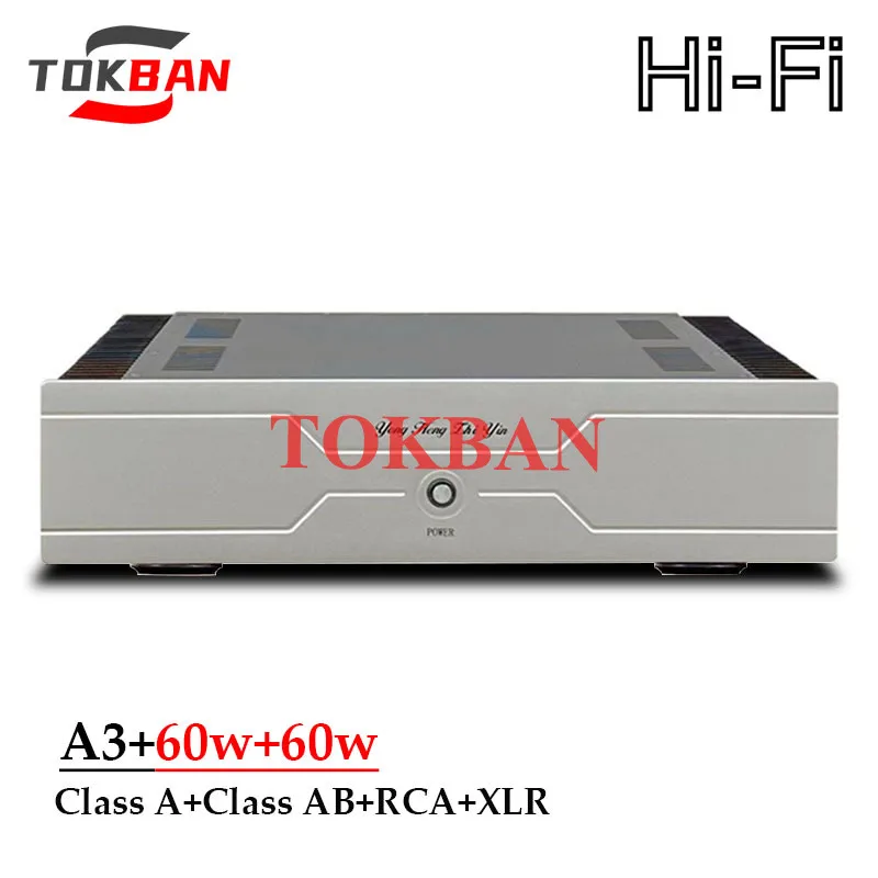 

Tokban A3+ 60w*2 2-channel Class A Power Amplifier with High Power and Low Noise Balance XLR High-end HIFI Amplifier Audio