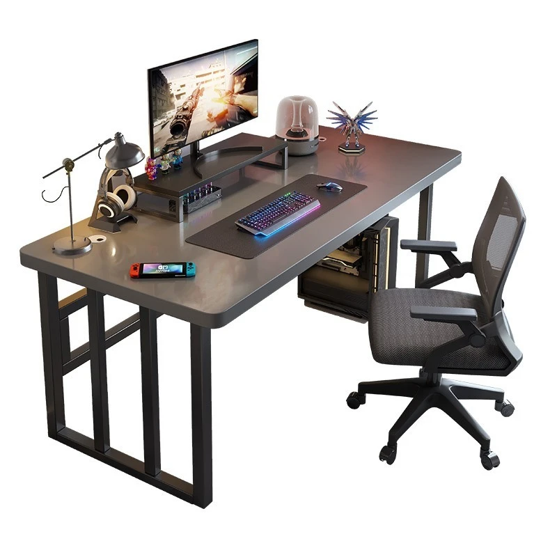 

Computer desk, desktop, home bedroom, student learning, writing, internet network, red e-sports desk, rental house, simple offic