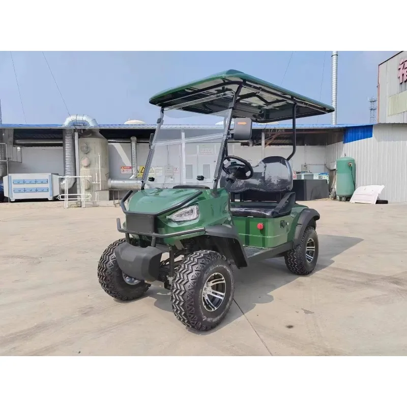 Electric golf cart 3-4 seater 4x4 off-road club car for sale, gold custom, free design