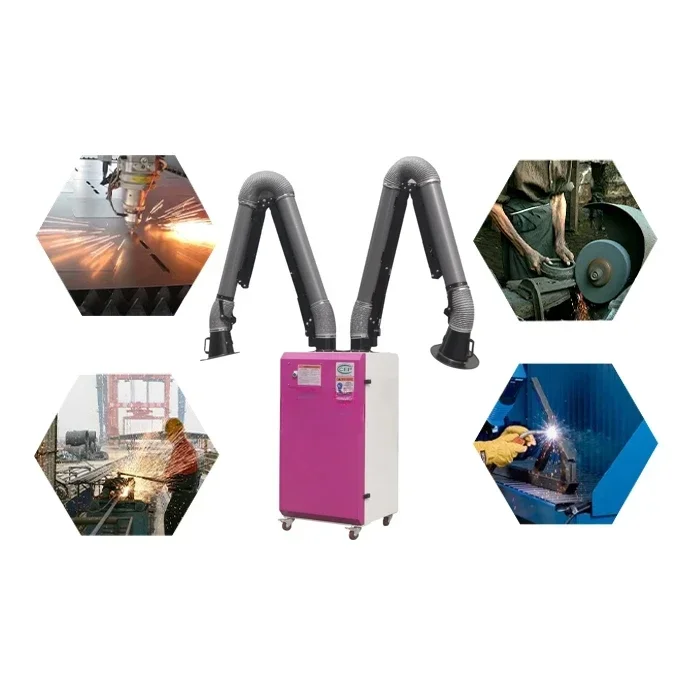 

Industrial Air Extractor Welding Fume Extraction Dust Collector with CE Certification