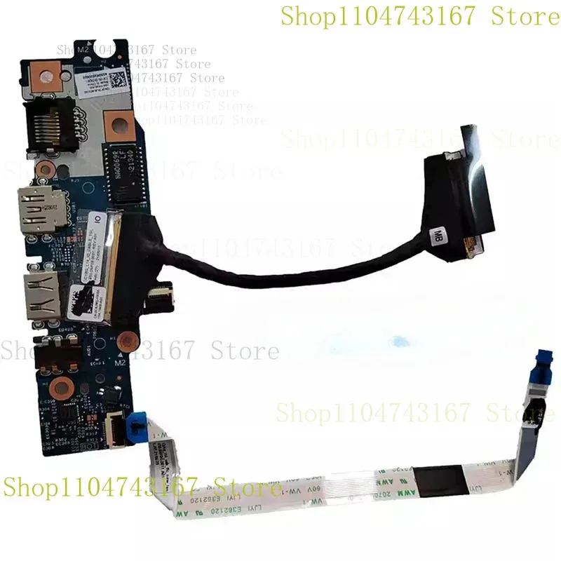 

Для Dell Latitude 3420 E3420 USB WLAN ETHERNET плата кнопки питания с кабелем 0 f78fc 0 ftkj8