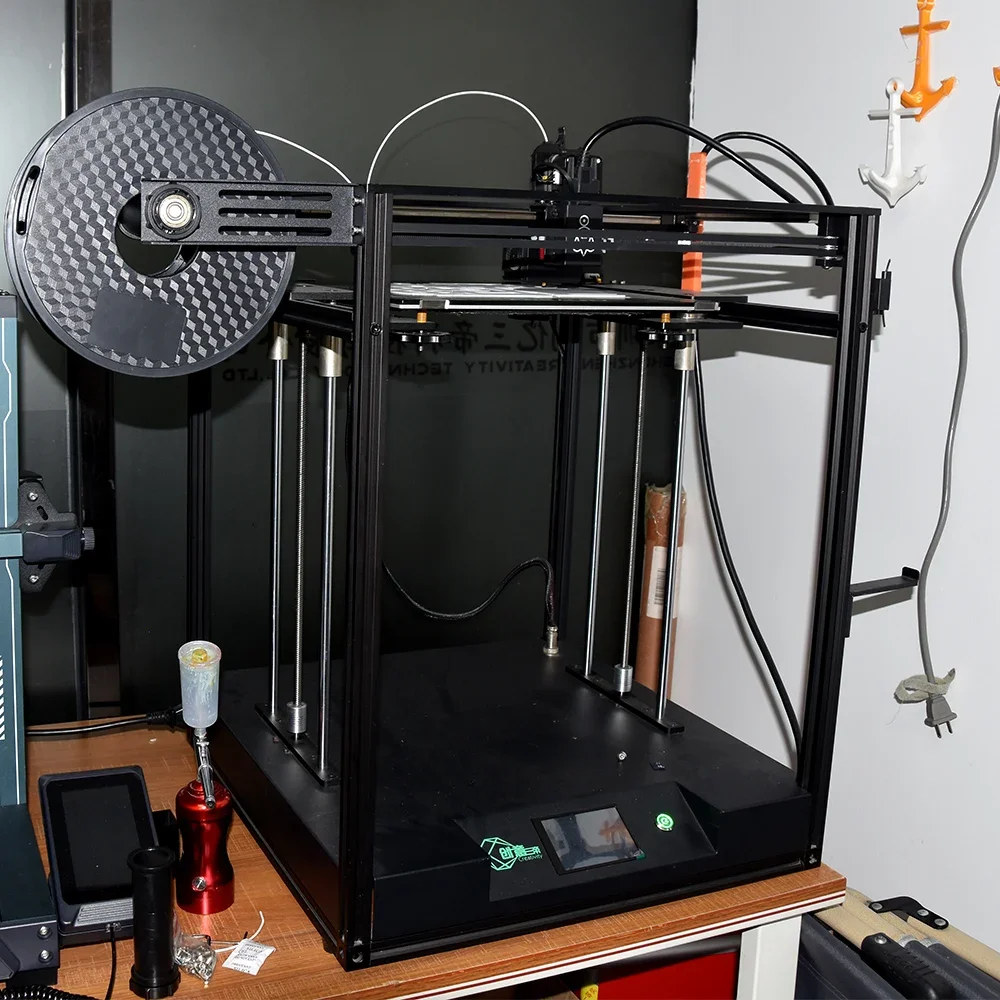 PLA 3D Filament Spool Houder 608ZZ Lager Draaibare ABS/TPU Filament Spool Houder voor Ender-3/CR-10/K1/K1C 3D Printer Accessoire