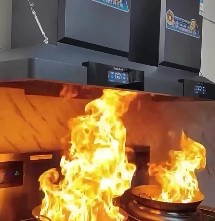 ABC para OEM, comercial, hogar, cuerpo inteligente, Control táctil, Campana Extractora, estufa de leña, gran potencia, tamaño grande, Machi para fumar en Hotel