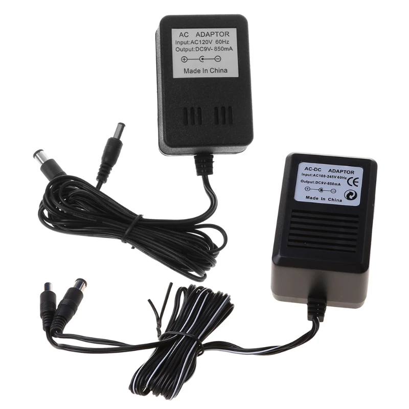 1-in-3-in-1 Power Supply Adapter Cord for NES US Version SNES - Video Game Console Power Cord Accessory