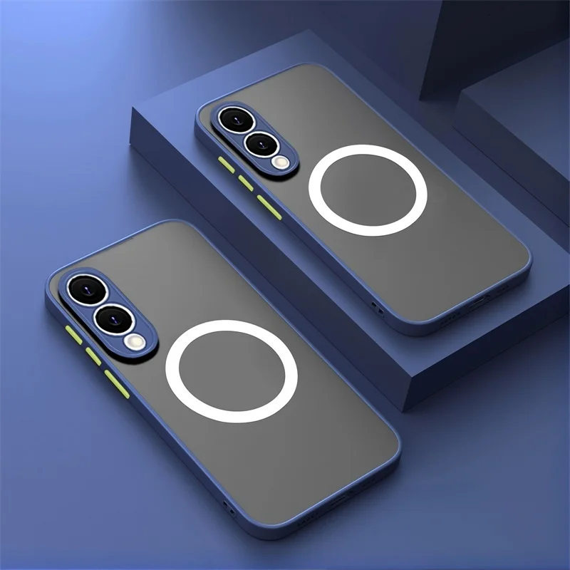 Matte Magnetische Hülle für Samsung Galaxy S26 S25 Edge S24 Ultra S23+ S22 S21 FE A57 A56 A55 A54 A36 A35 A34 A17 A16 A15 5G Cover – Detail 7