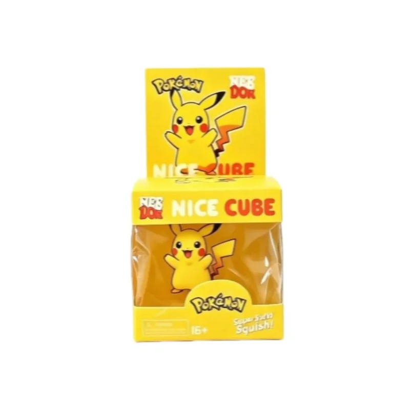 Neues Baokemeng NeeDoh Quadratisches Extrusionsspielzeug, solides, weiches Gummi-Sensorik-Dekompressionsspielzeug, Pikachu, handgefertigte Ornamente, Geschenke – Detail 5