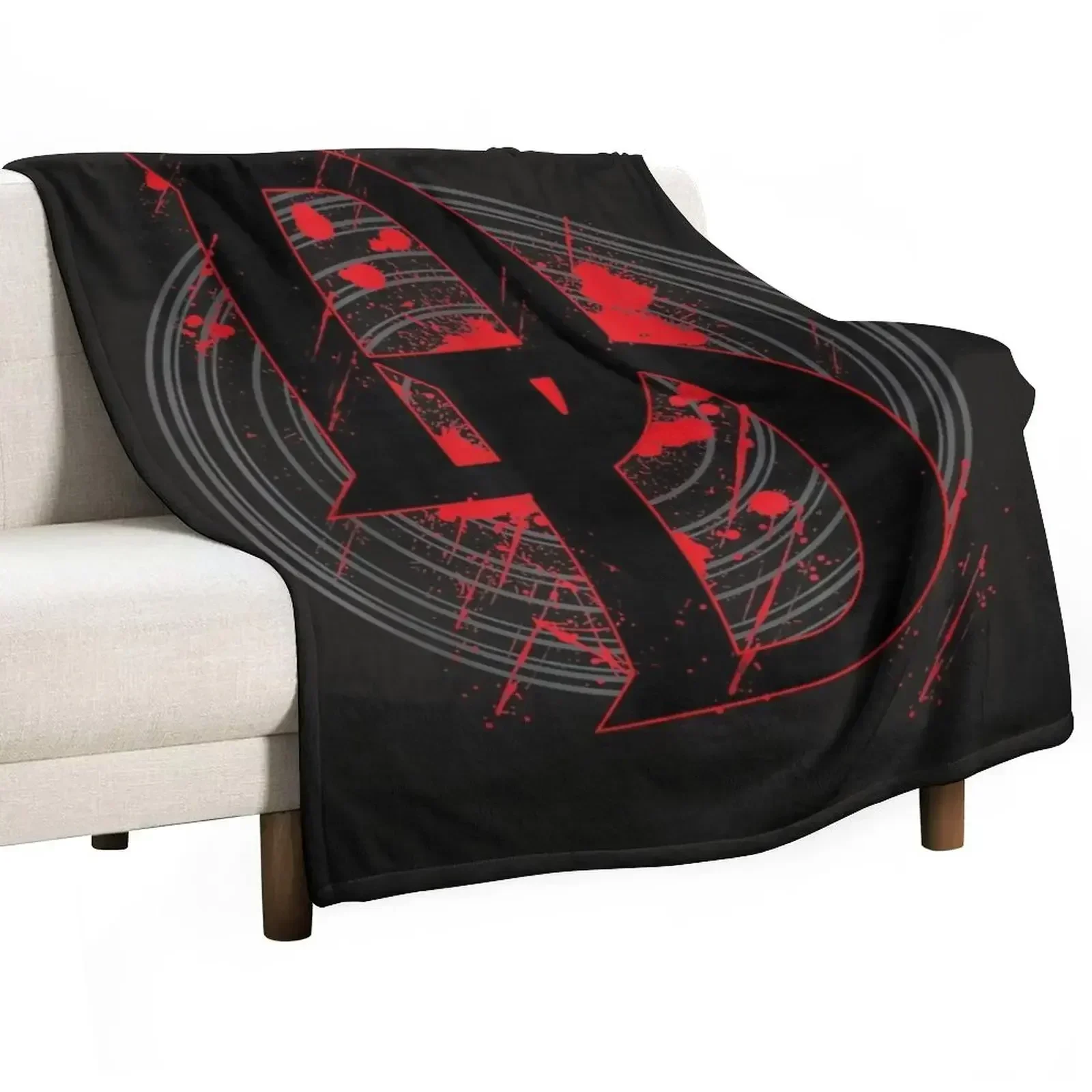 

Daredevil DD Logo Vortex Red Rain Throw Blanket Bed valentine gift ideas decorative Blankets