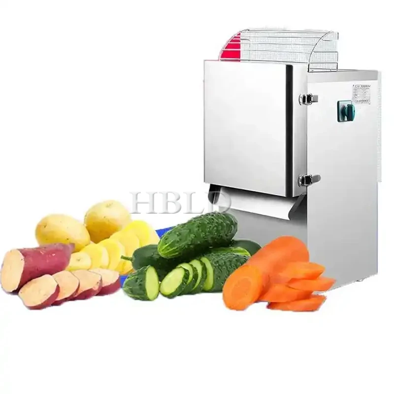 

Commercial Multifunctional Vegetable Cutter, Fully Automatic Potato And Radish Shredder, Household Use