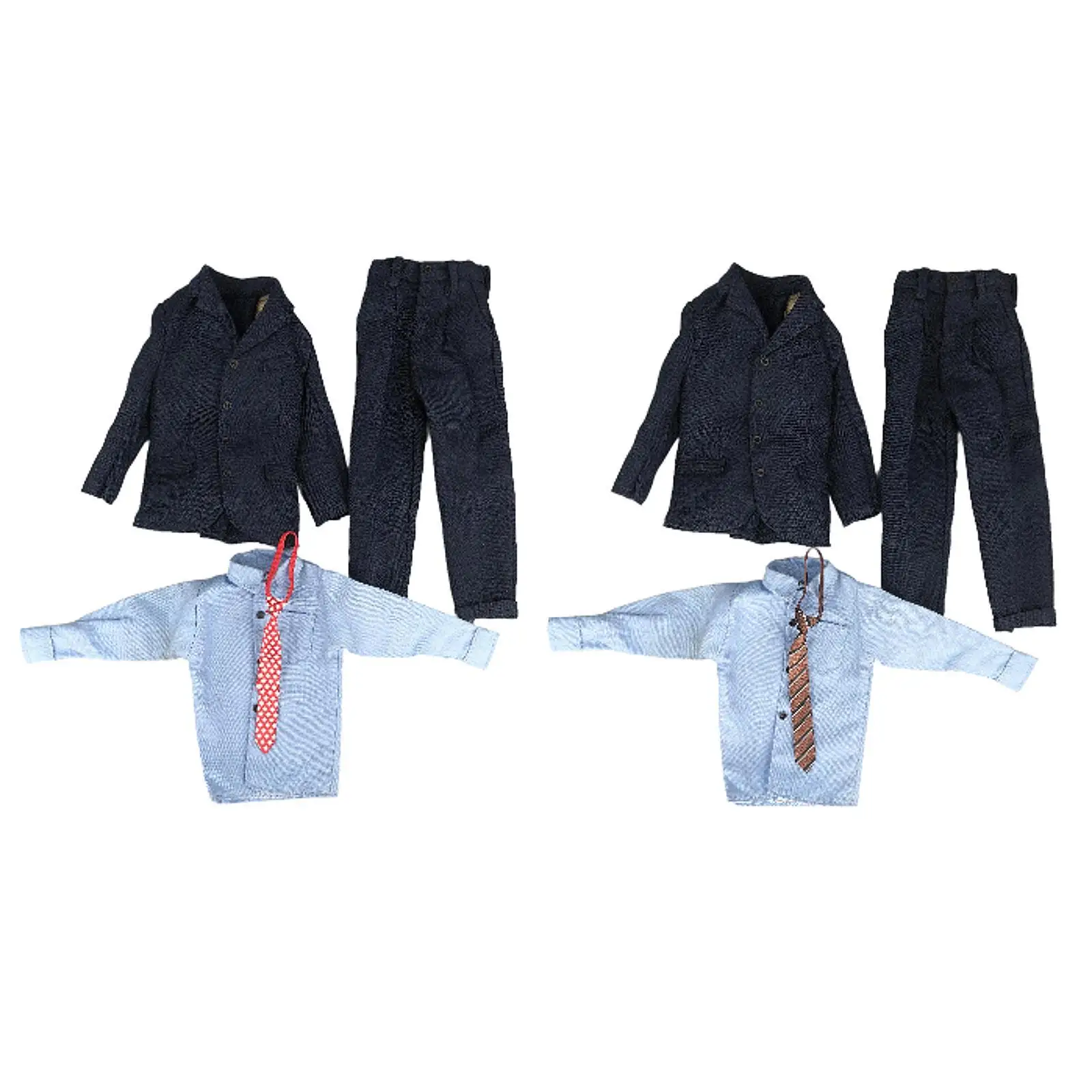 

1/6 Scale Formal Suit Stylish Clothes for 12'' Figure Body Accessories
