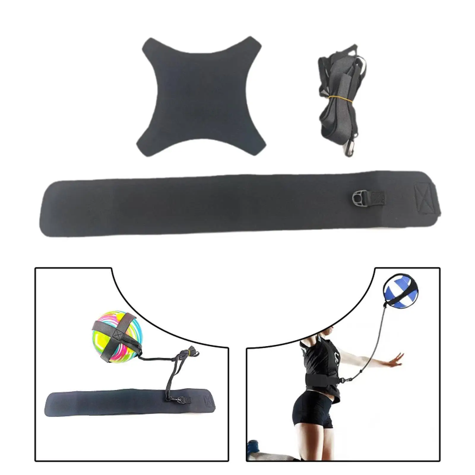 

Solo Soccer Training Elastic Rope Indoor Outdoor Fit Universal Ball Training Aid Portable Rugby Agility Solo Training Equipment