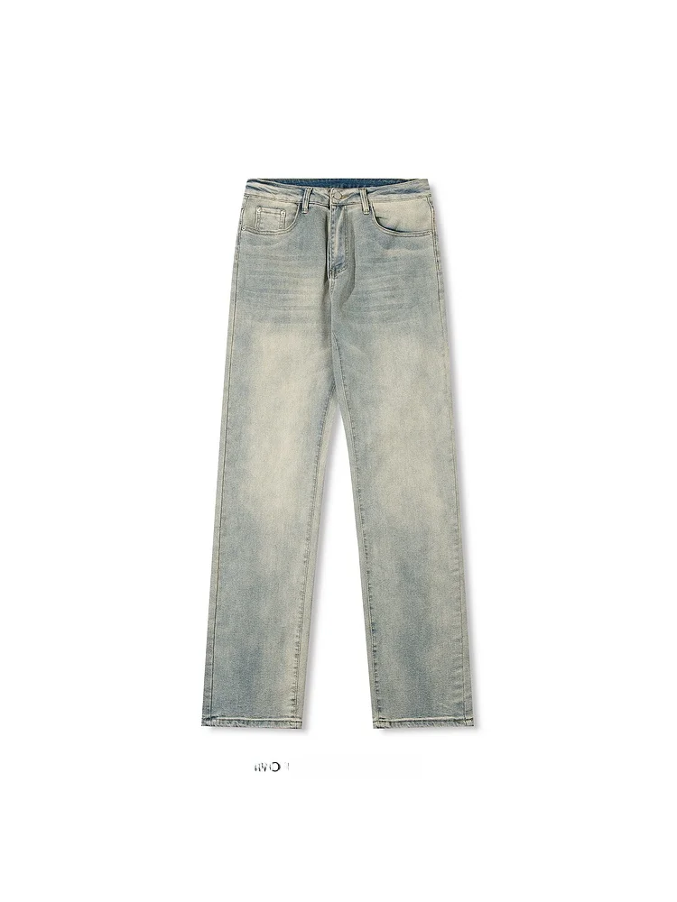 

Loose Straight Leg Jeans Men Women High Street Original Waed Vibe New Sle Long Pants from Teenager Faion Summer 2025